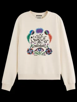 EMBROIDERED REGULAR FIT SWEATSHIRT-Scotch & Soda Sale