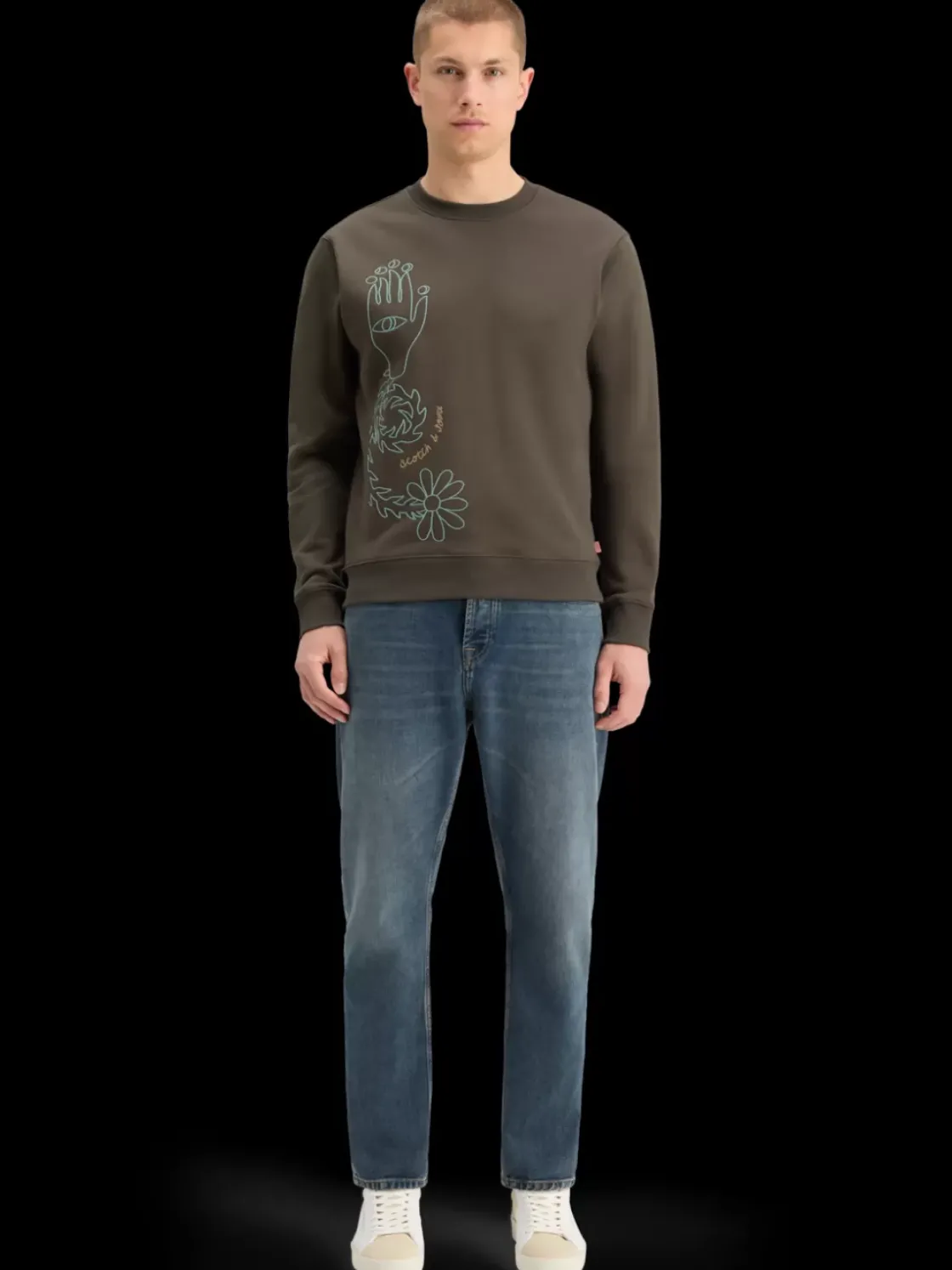 EMBROIDERY SWEATSHIRT-Scotch & Soda Outlet
