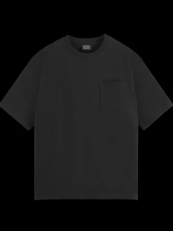 Essential - 3 CROSSES LOOSE FIT POCKET T-SHIRT-Scotch & Soda New