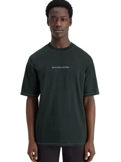 Essential - logo front chest t-shirt-Scotch & Soda Hot