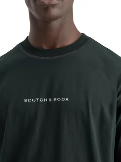 Essential - logo front chest t-shirt-Scotch & Soda Hot