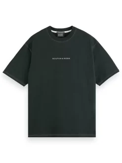 Essential - logo front chest t-shirt-Scotch & Soda Hot