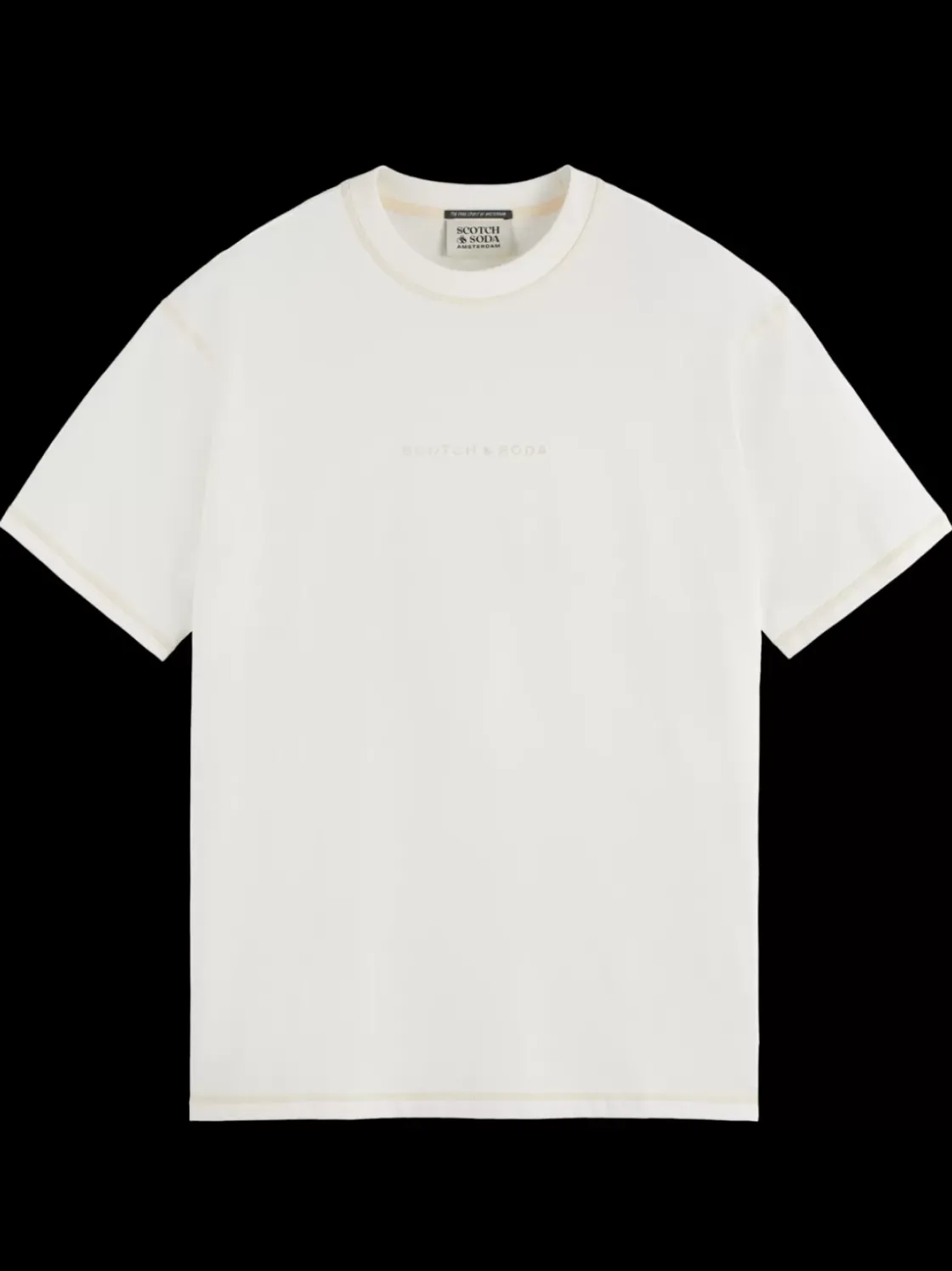 Essential - logo front chest t-shirt-Scotch & Soda Hot