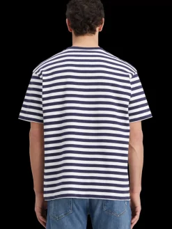 Essential - the free spirit peace bird striped t-shirt-Scotch & Soda Clearance