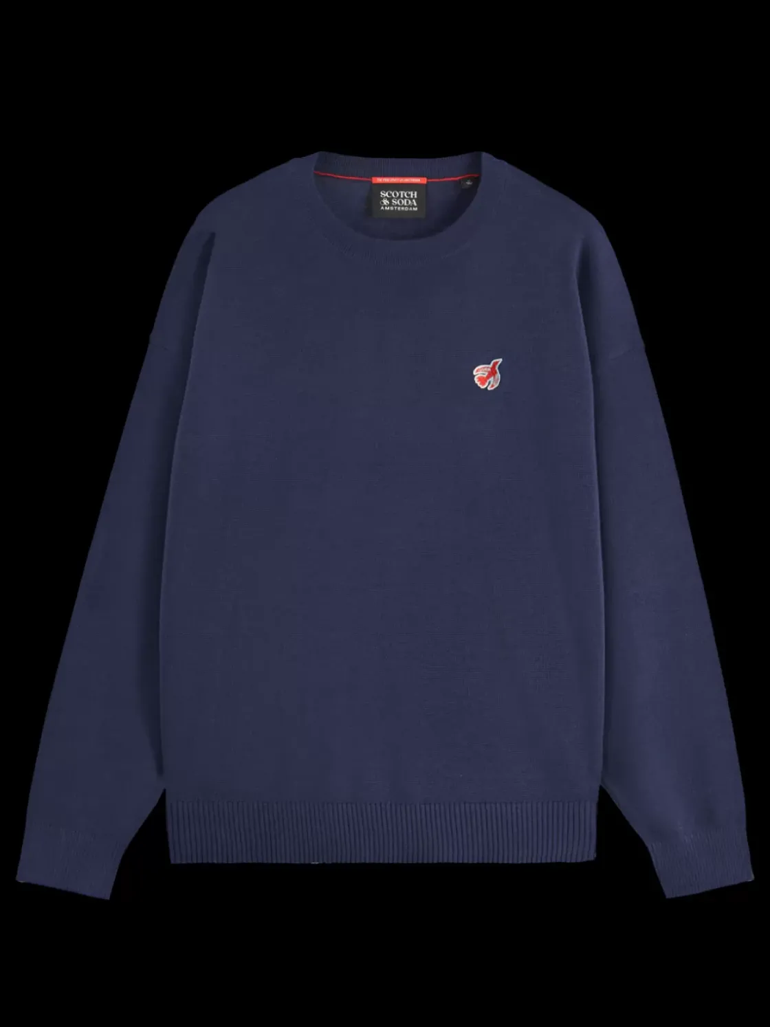 Essential - THE FREE SPIRIT PEACE BIRD CREW NECK-Scotch & Soda Online