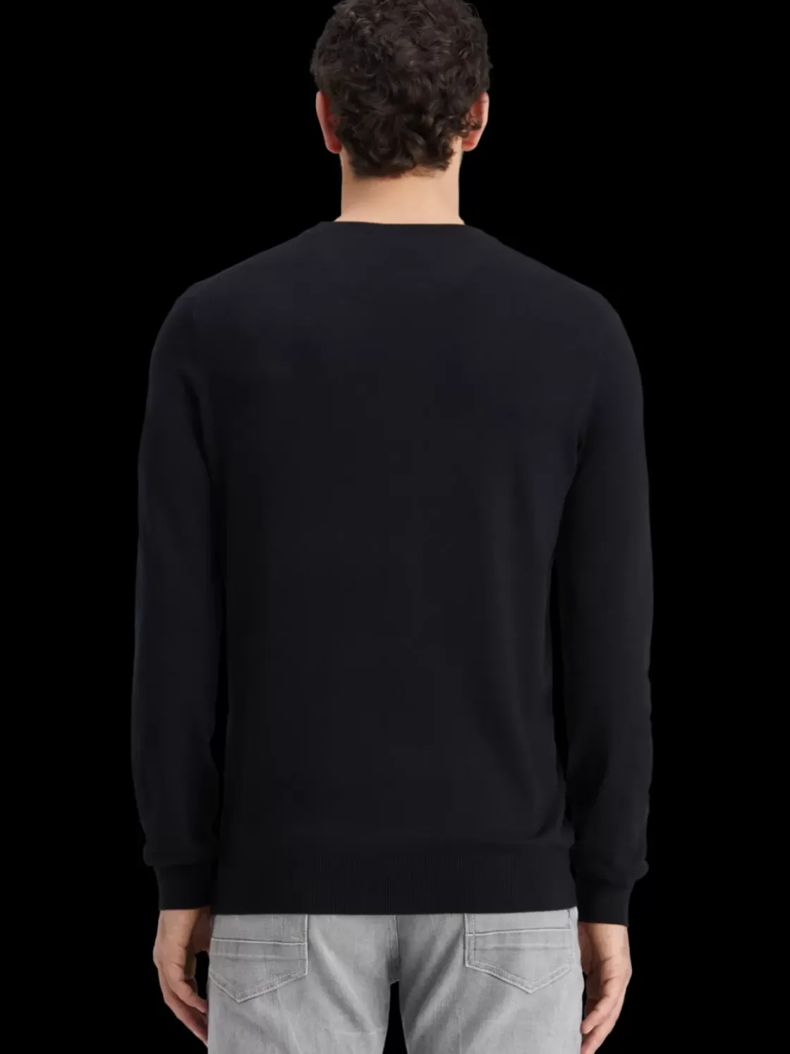 Essential - VISCOSE PULLOVER CREWNECK-Scotch & Soda Best