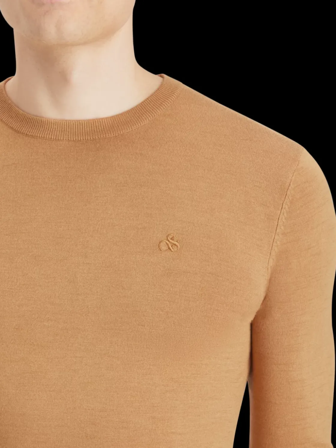 Essential - VISCOSE PULLOVER CREWNECK-Scotch & Soda Best