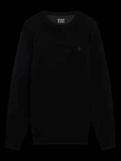 Essential - VISCOSE PULLOVER CREWNECK-Scotch & Soda Best