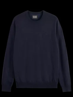 Essential - VISCOSE PULLOVER CREWNECK-Scotch & Soda Best