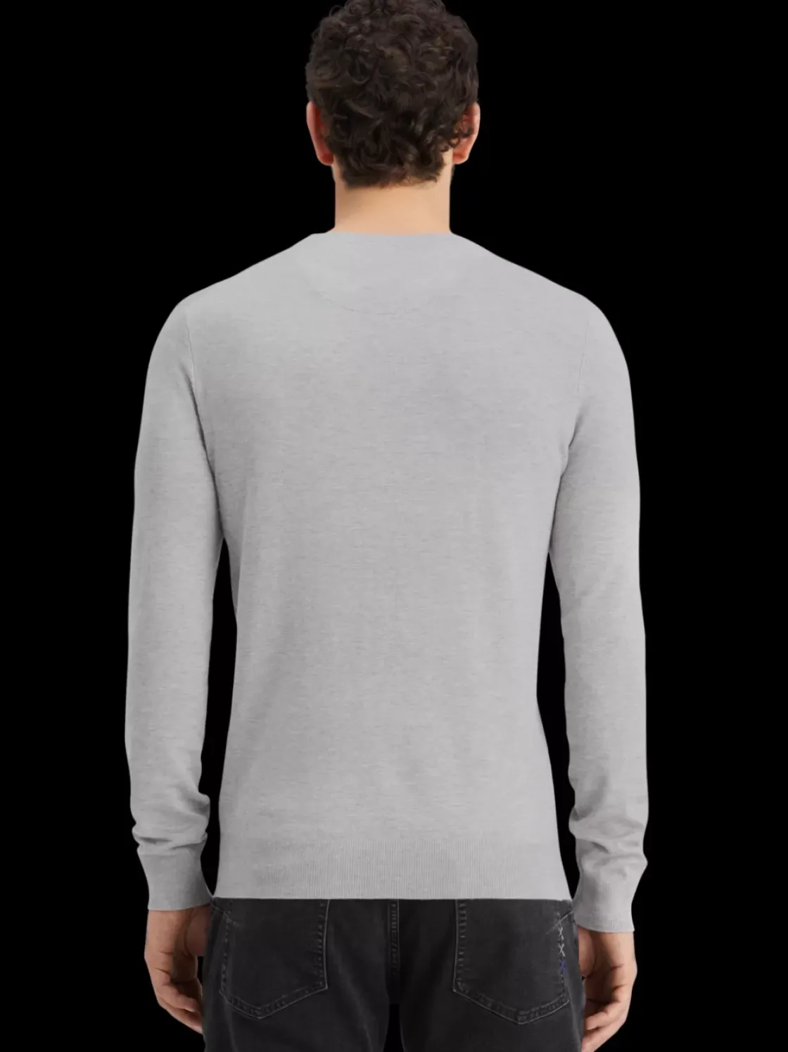 Essential - VISCOSE PULLOVER CREWNECK-Scotch & Soda Best