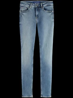 Essential BOHEMIENNE MID RISE SKINNY JEANS  BLUE DRAFT-Scotch & Soda Best