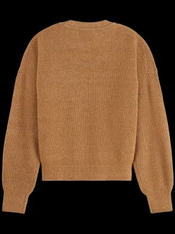 Essential FUZZY CREW NECK PULLOVER-Scotch & Soda Outlet