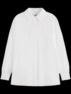 Essential girlfriend poplin shirt-Scotch & Soda Best