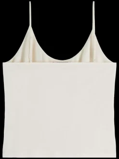 Essential JERSEY WOVEN TANK-Scotch & Soda Hot