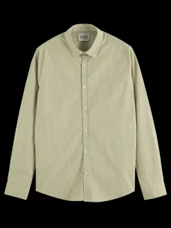 Essential poplin checked shirt-Scotch & Soda Online