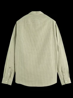 Essential poplin checked shirt-Scotch & Soda Online