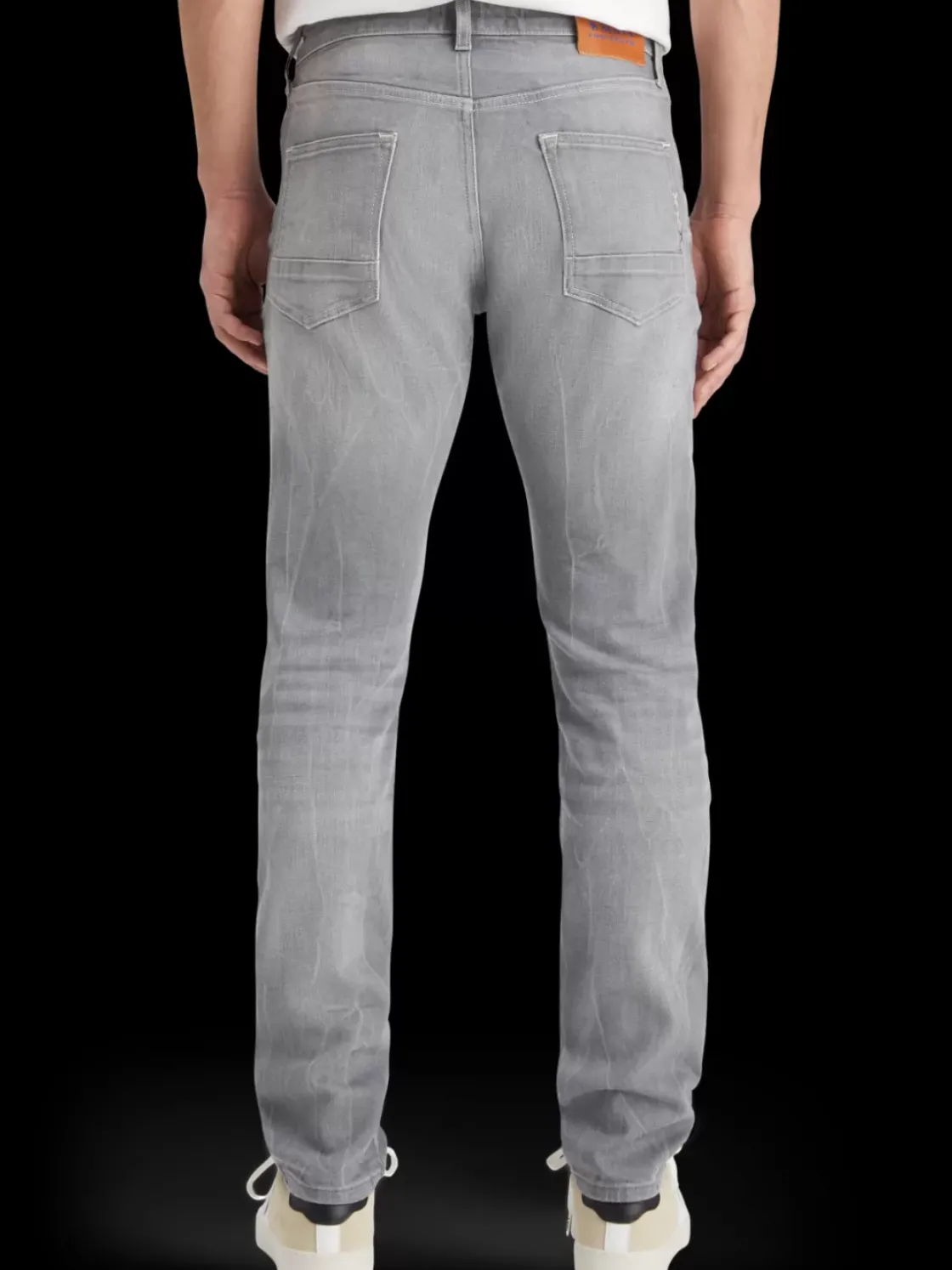 Essential Ralston regular slim jeans - Grey Sands-Scotch & Soda Outlet