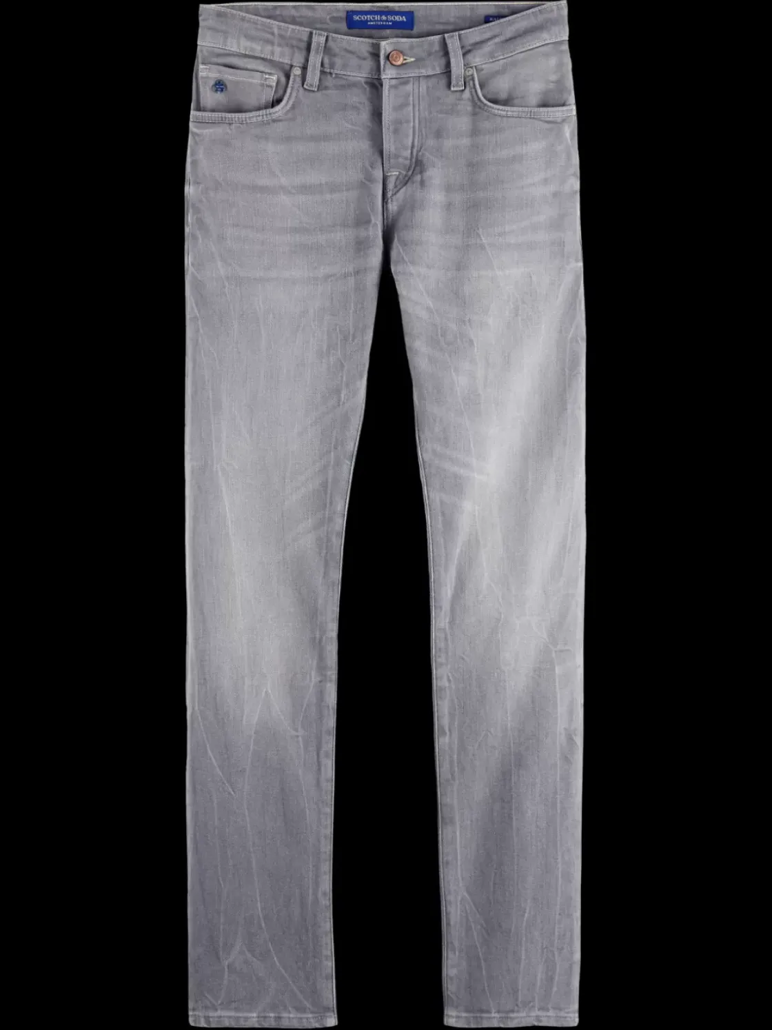 Essential Ralston regular slim jeans - Grey Sands-Scotch & Soda Outlet