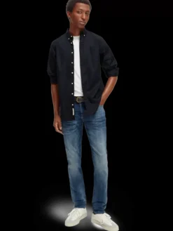 Essential ralston slim jeans - cloud of smoke-Scotch & Soda Fashion