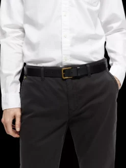 ESSENTIAL RECYCLED LEATHER BELT-Scotch & Soda Outlet