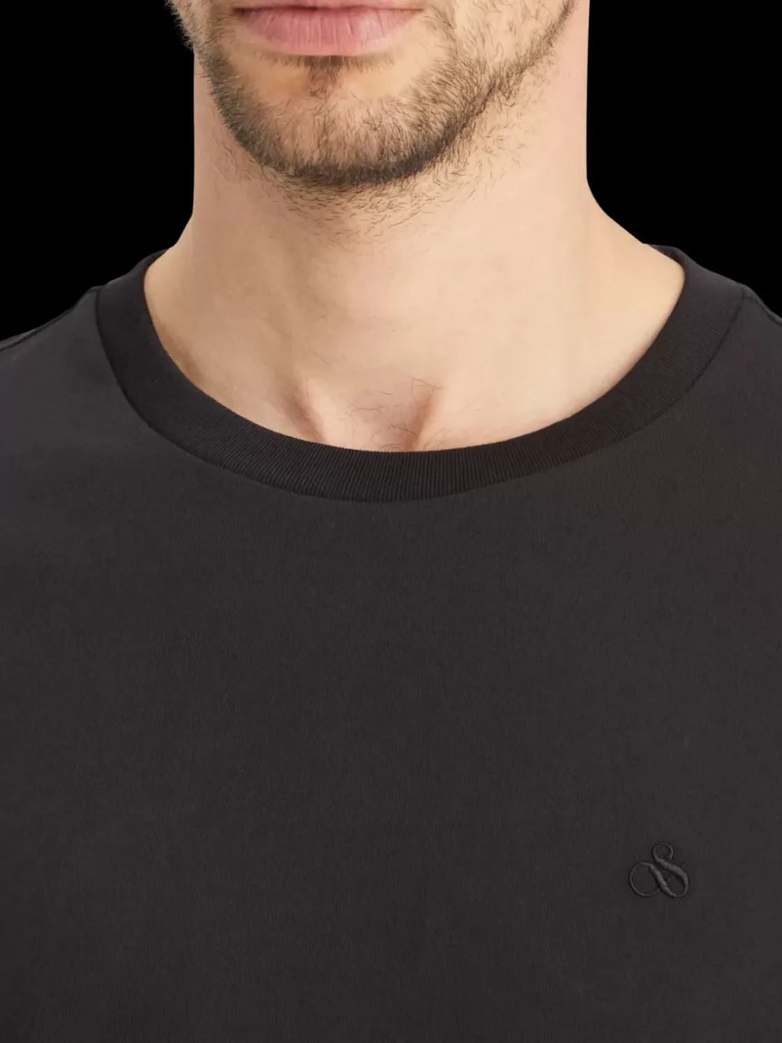 Essential Regular fit logo t-shirt-Scotch & Soda Outlet