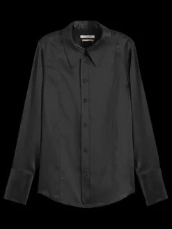 Essential SATIN SHIRT-Scotch & Soda Fashion