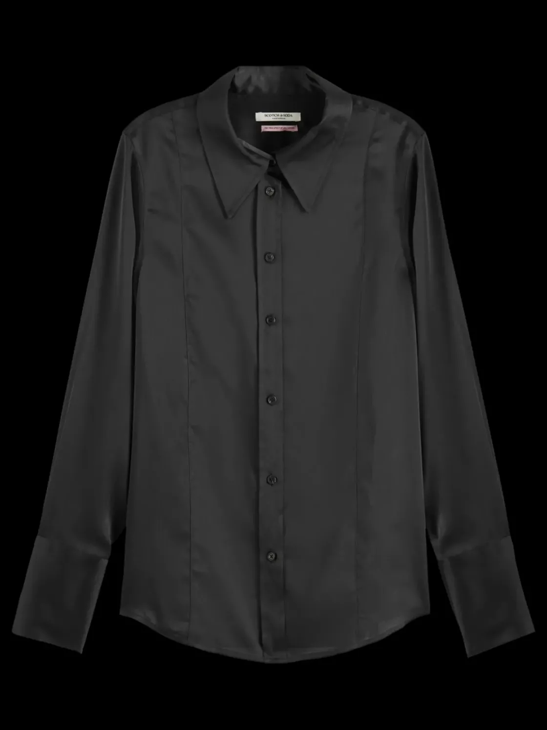 Essential SATIN SHIRT-Scotch & Soda Fashion