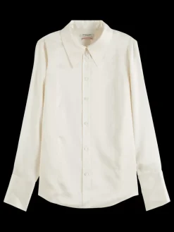 Essential SATIN SHIRT-Scotch & Soda Fashion