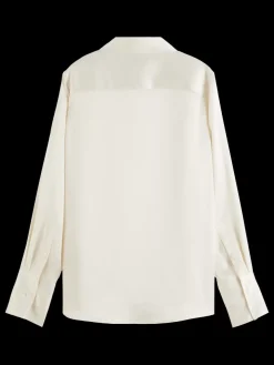 Essential SATIN SHIRT-Scotch & Soda Fashion