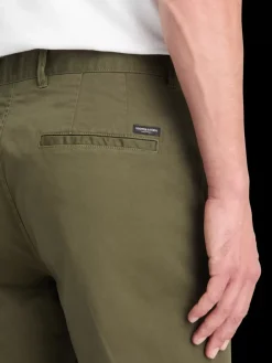 Essential Stuart - Cotton-blend twill chino-Scotch & Soda Fashion