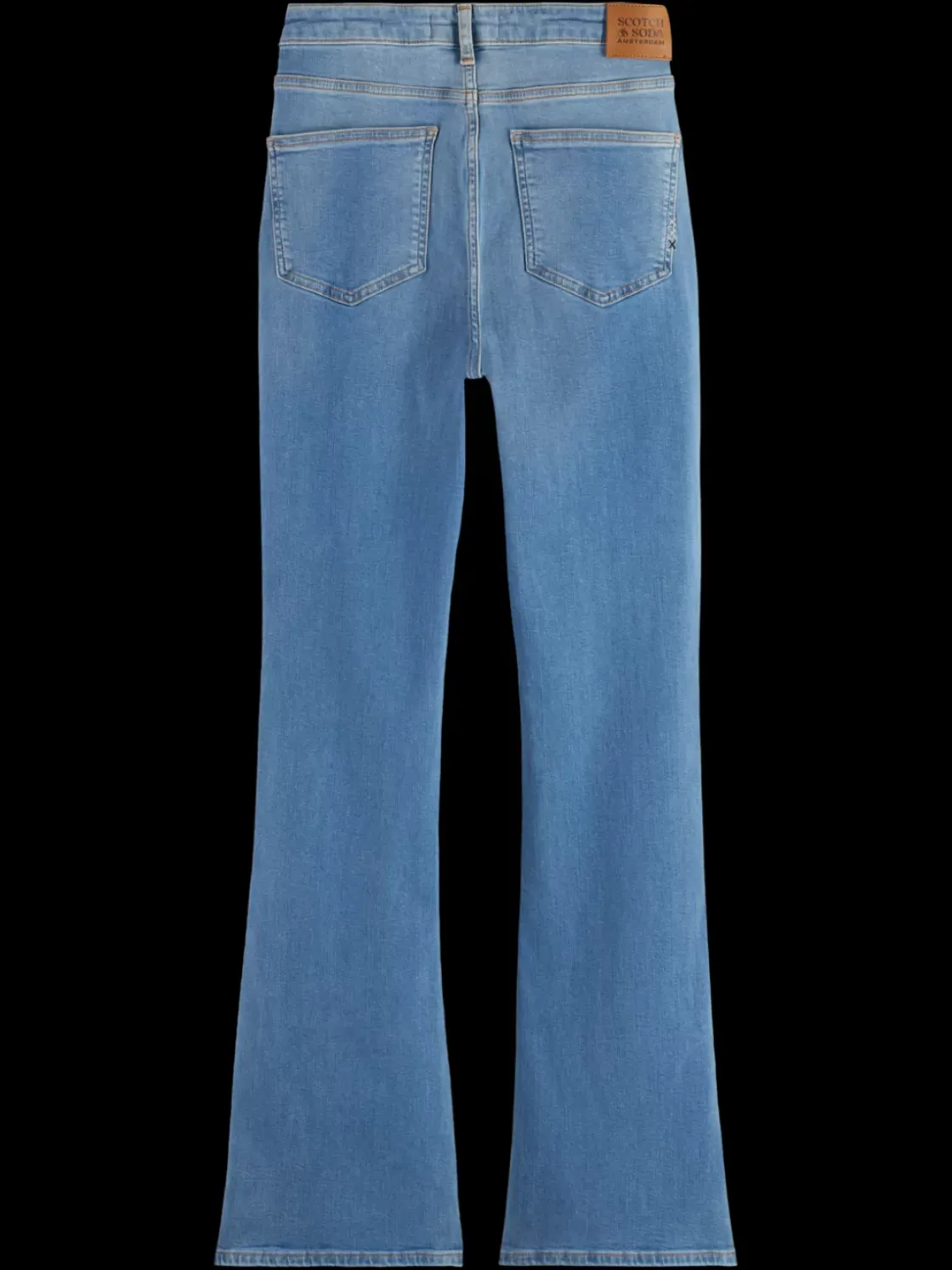 Essential THE CHARM FLARED JEANS BLUE SCENE-Scotch & Soda Clearance