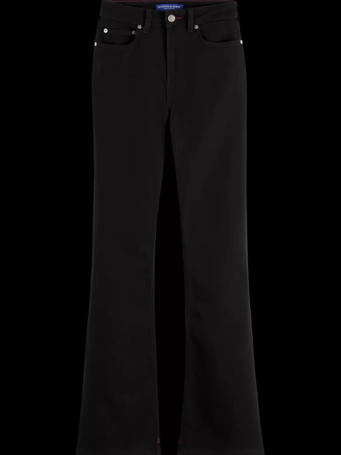 Essential THE CHARM FLARED JEANS STAY BLACK-Scotch & Soda Outlet