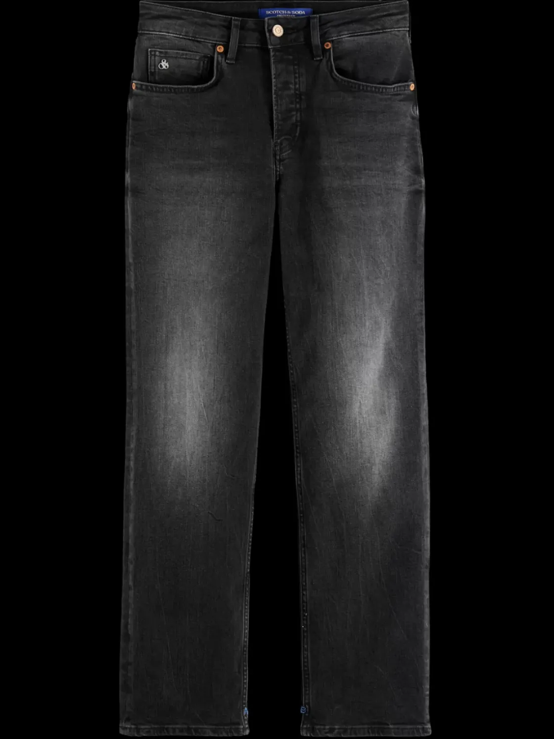 Essential the sky straight jeans -black night-Scotch & Soda Discount