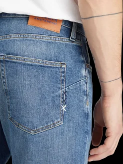 Essential THE ZEE STRAIGHT FIT JEANS   BLUE MOVES-Scotch & Soda New