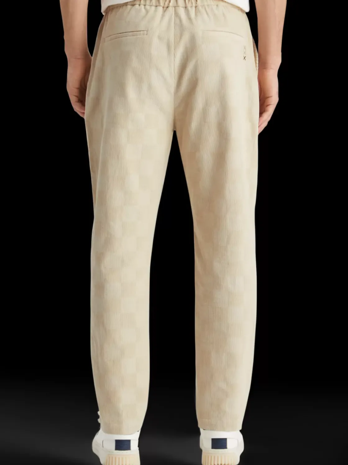 Fave - check-patterned corduroy jogger-Scotch & Soda Sale