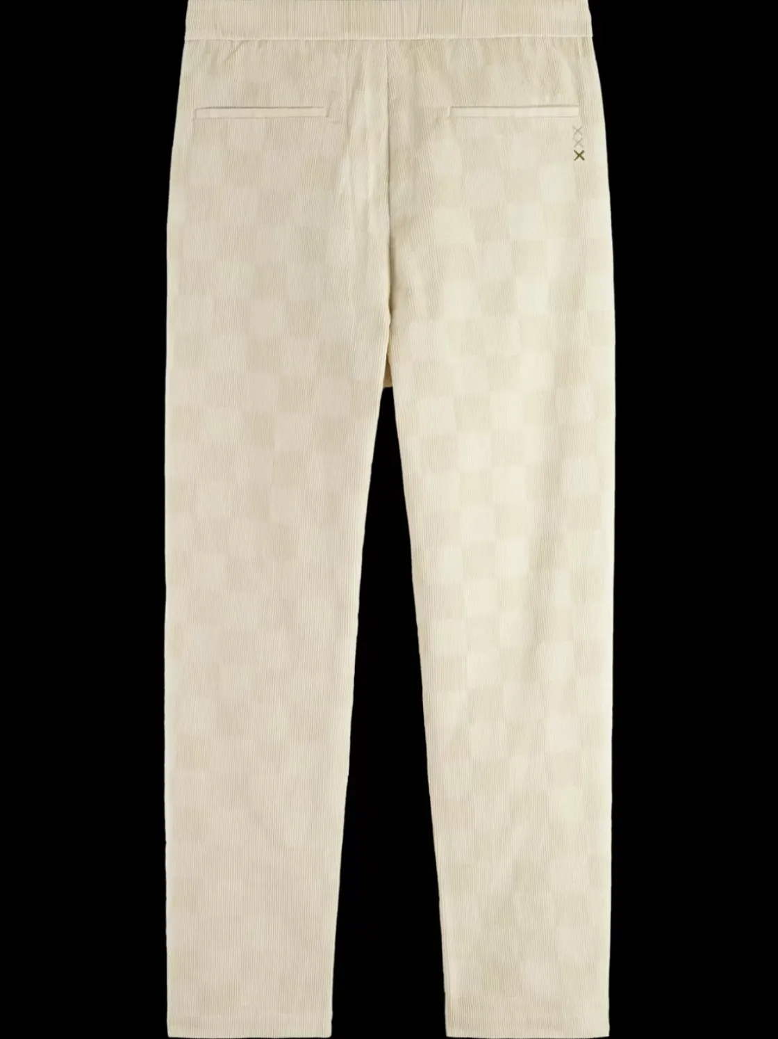 Fave - check-patterned corduroy jogger-Scotch & Soda Sale