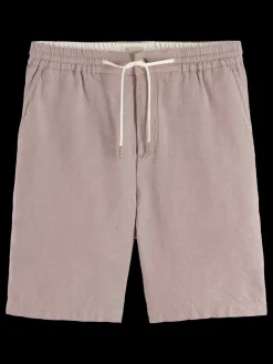 Fave - cotton/linen twill bermuda-Scotch & Soda Fashion