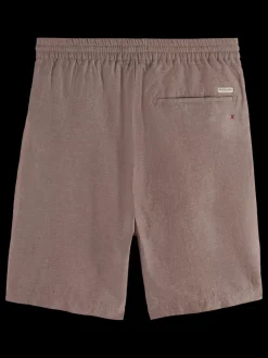 Fave - cotton/linen twill bermuda-Scotch & Soda Fashion
