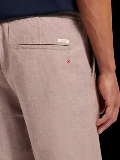 Fave - cotton/linen twill bermuda-Scotch & Soda Fashion