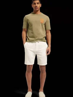Fave- cotton/linen twill bermuda-Scotch & Soda Clearance