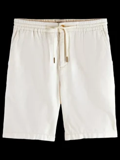 Fave- cotton/linen twill bermuda-Scotch & Soda Clearance