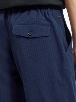 Finch - regular tapered seersucker jogger-Scotch & Soda Fashion