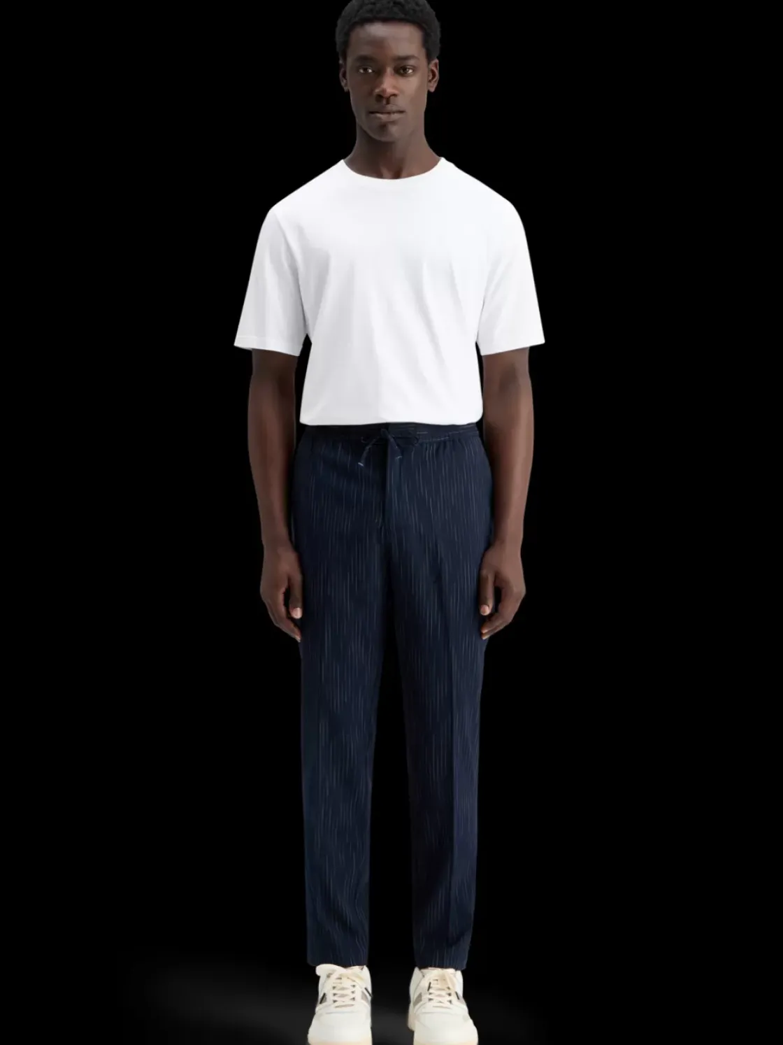 Finch -space-dye pinstripe jogger-Scotch & Soda Hot