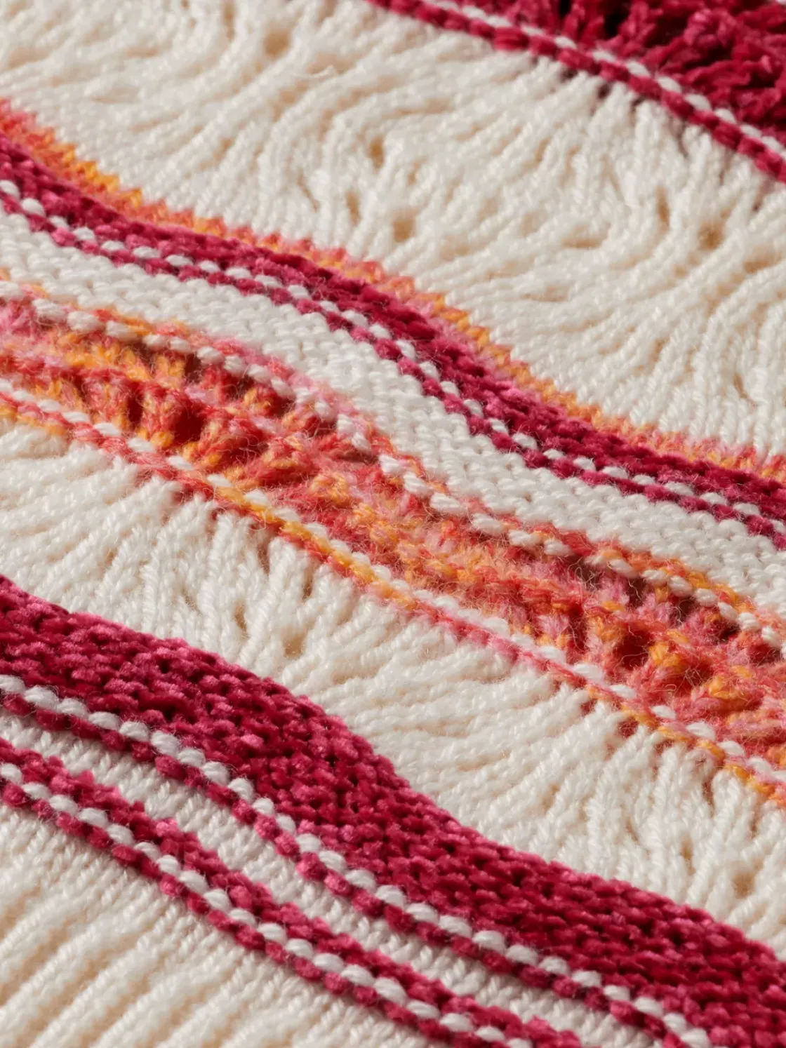 FLUFFY MULTI-STRIPE PULLOVER-Scotch & Soda Hot