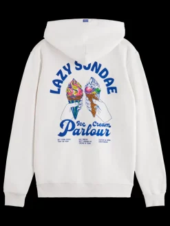 Front and back artwork hoodie-Scotch & Soda Best