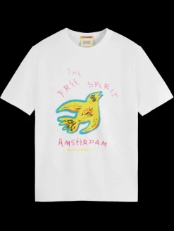 Front artwork t-shirt-Scotch & Soda Discount