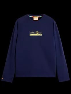 Front back artwork ls t-shirt-Scotch & Soda New