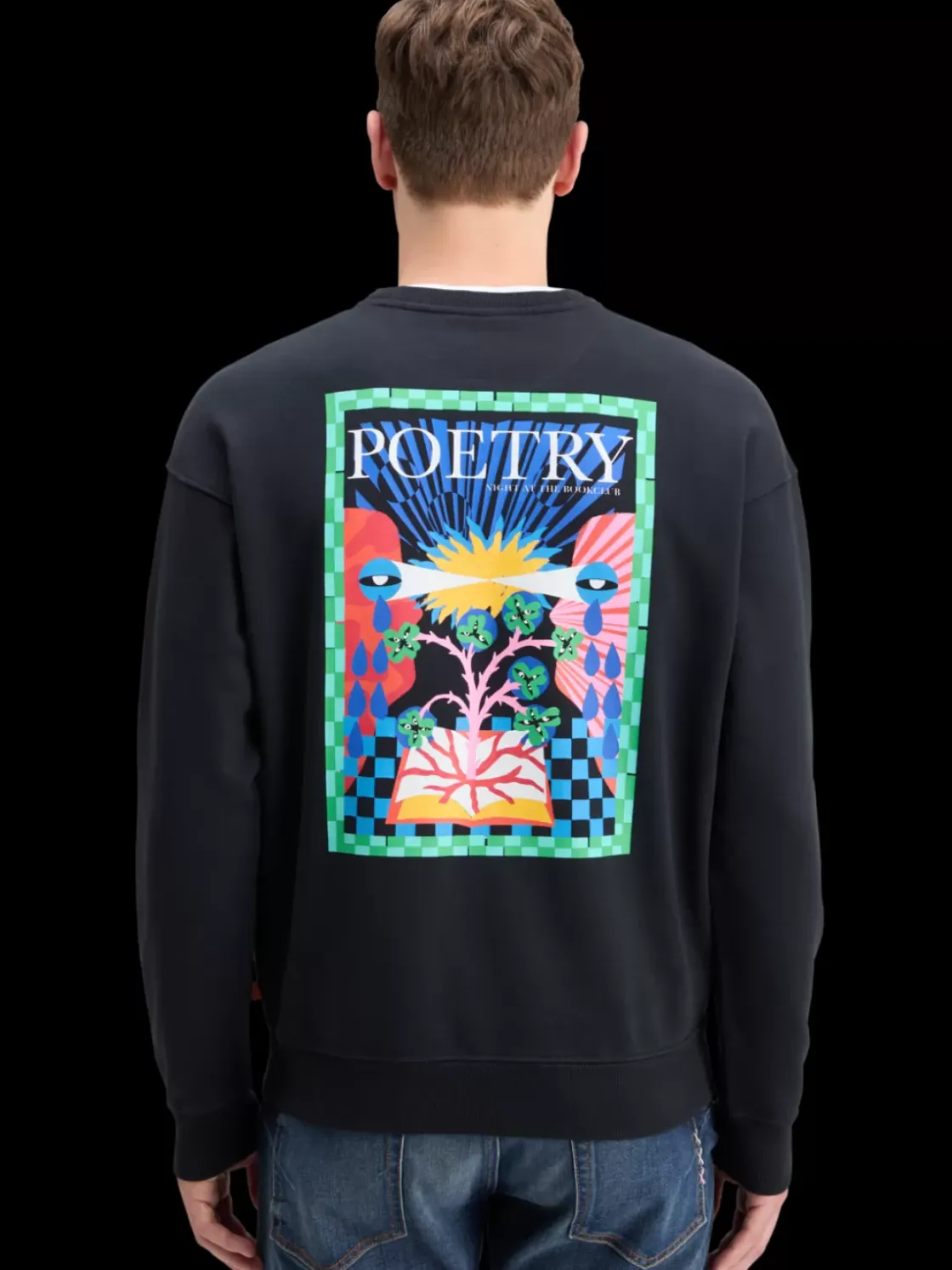 FRONT BACK ARTWORK SWEATSHIRT-Scotch & Soda New