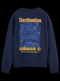 FRONT BACK ARTWORK SWEATSHIRT-Scotch & Soda New
