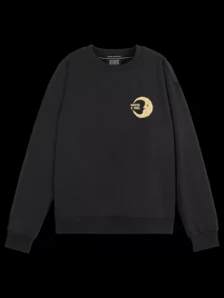 FRONT BACK FESTIVE ARTWORK RELAXED FIT SWEATSHIRT-Scotch & Soda Discount